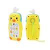 Cellulare Musicale per Bambini Cartoon Dentaruolo Telefono con Suono e Luce Giocattolo Elettronico Telefono Giocattoli Educativi per l'Apprendimento Regali per Bebè