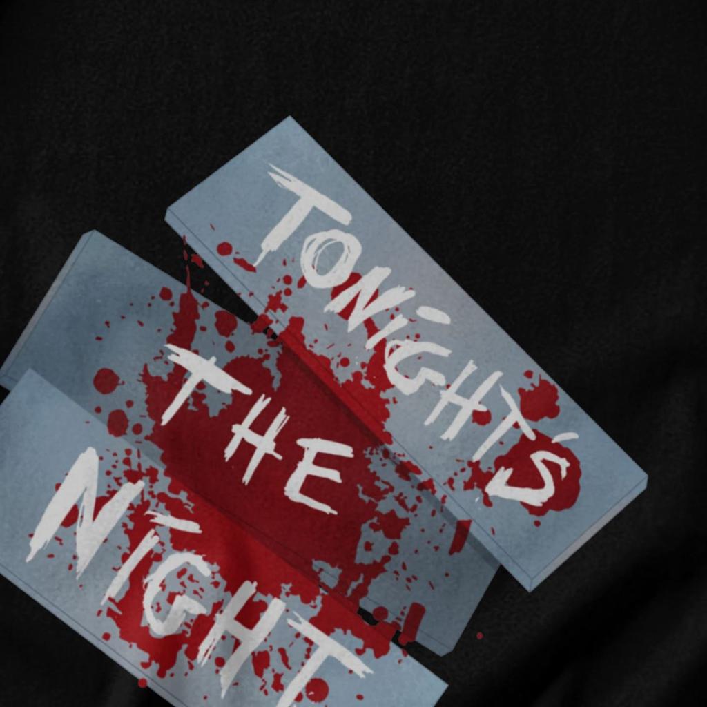 Men T Shirt Vintage Tonights The Night Dexter Morgan Awesome Pops Y2K Graphic Crewneck Unisex Tops T Shirts