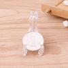 Transparent 42mm Plastic Display Stand Easel Coin Medal Token Badge Holder 10pcs/pack
