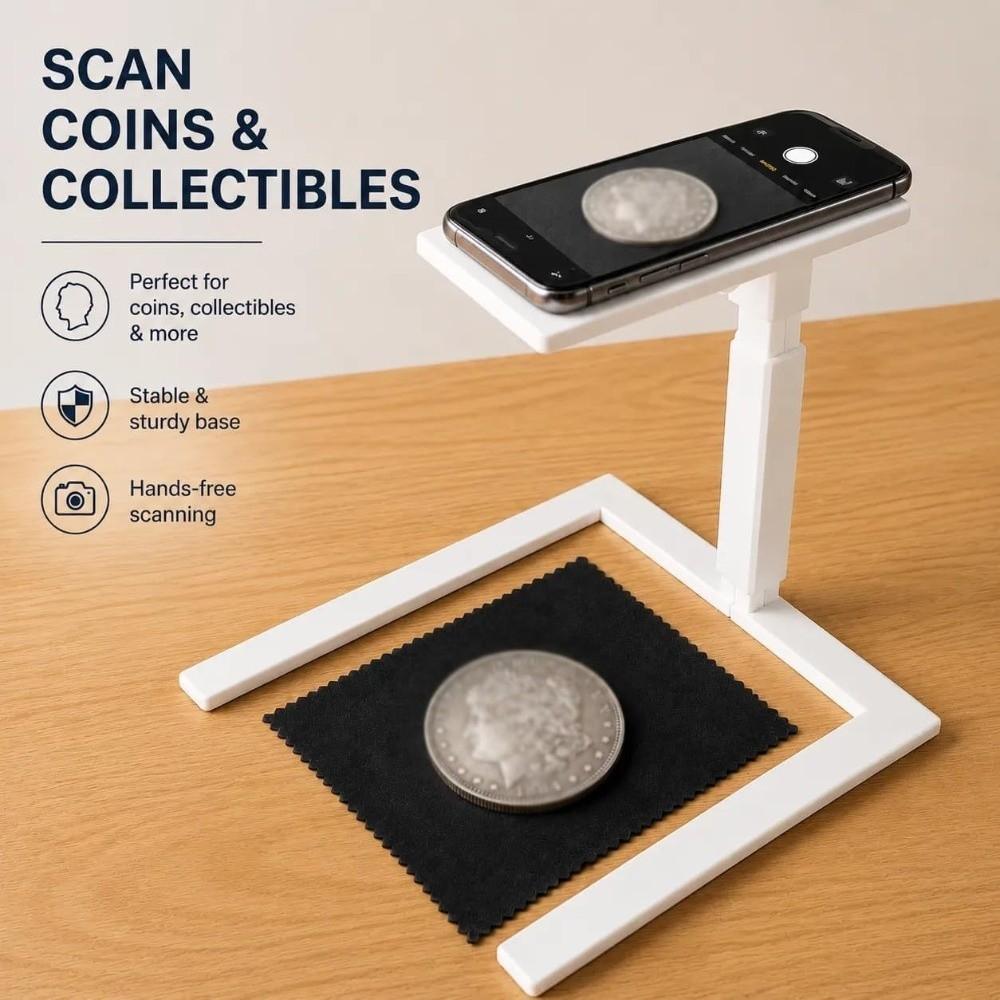 U-Shaped Open Base Coin Photography Stand Overhead Shooting Stand Overhead Top Down Shooting