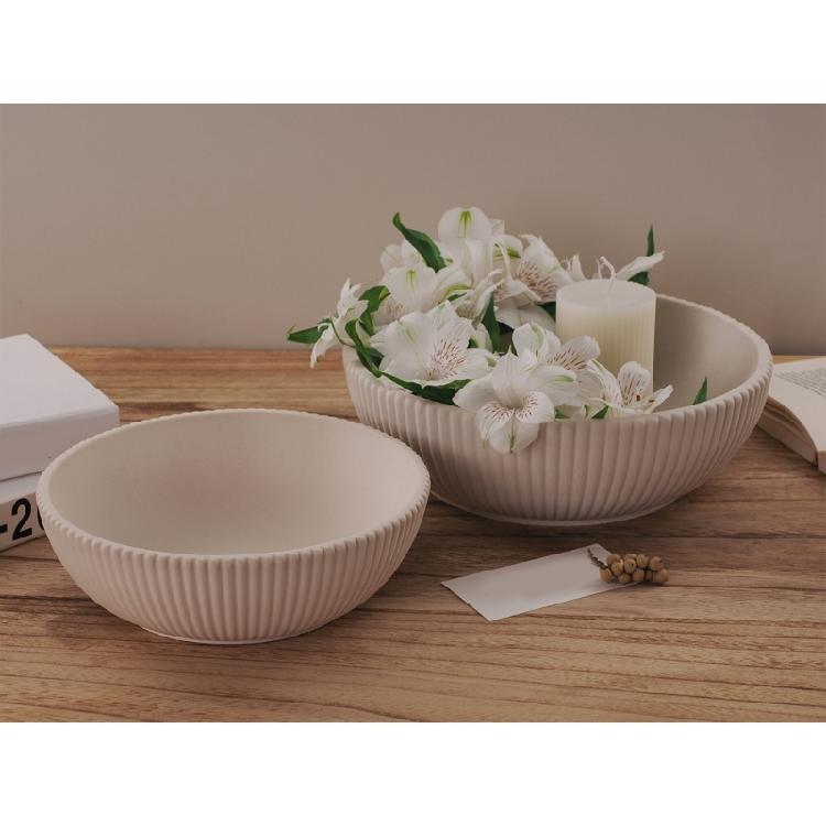 Striped Bowl Resin Moulds for Home Decoration, Resin Bowl SIlicone Moulds for Epoxy Resin, Candle Holder, Vanity Tray