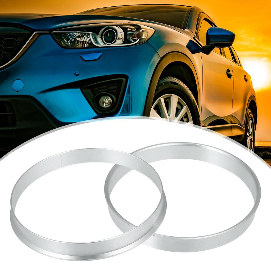 ACROPIX Auto Nabenzentrierring Universal Silberton 73.1mm-71.6mm 4 Stück