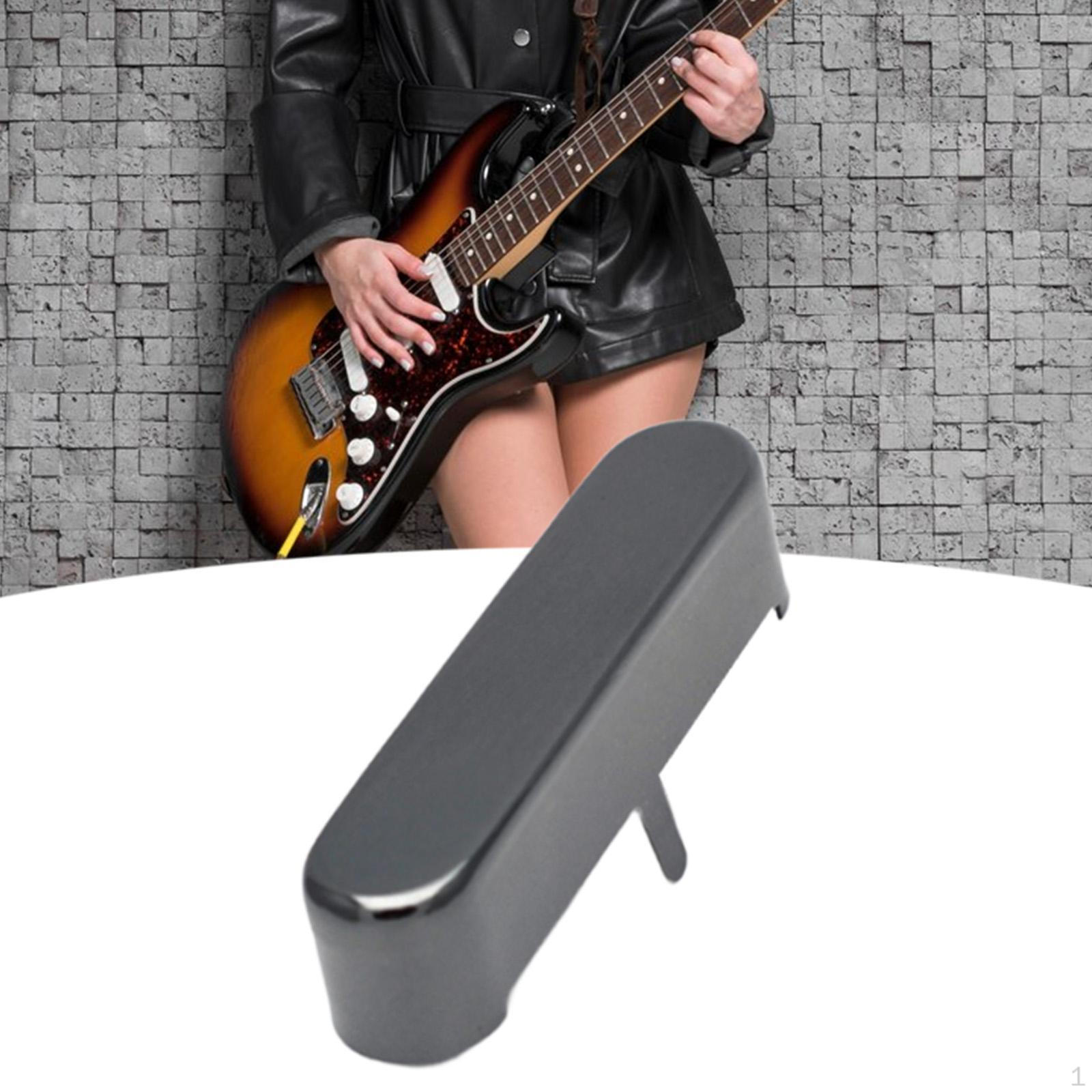 

Гитара латунный чехол для звукоснимателя гриф аксессуар заменяет подарок любителям музыки Black