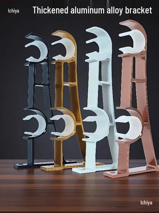 Thick Aluminum Alloy Double Curtain Rod Bracket