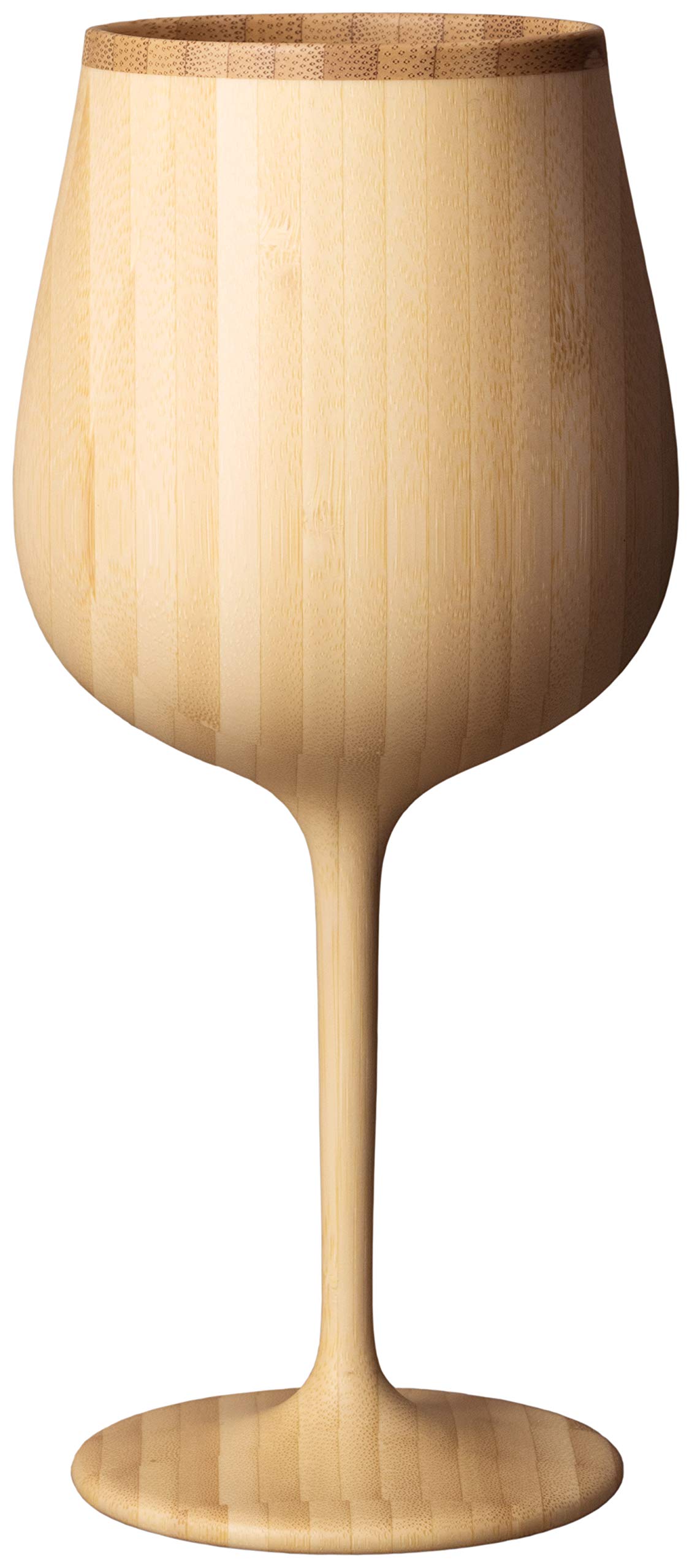 

Бокал для вина RIVERET бордовый 380 мл бамбуковый можно мыть в посудомоечной машине белый RV-118W