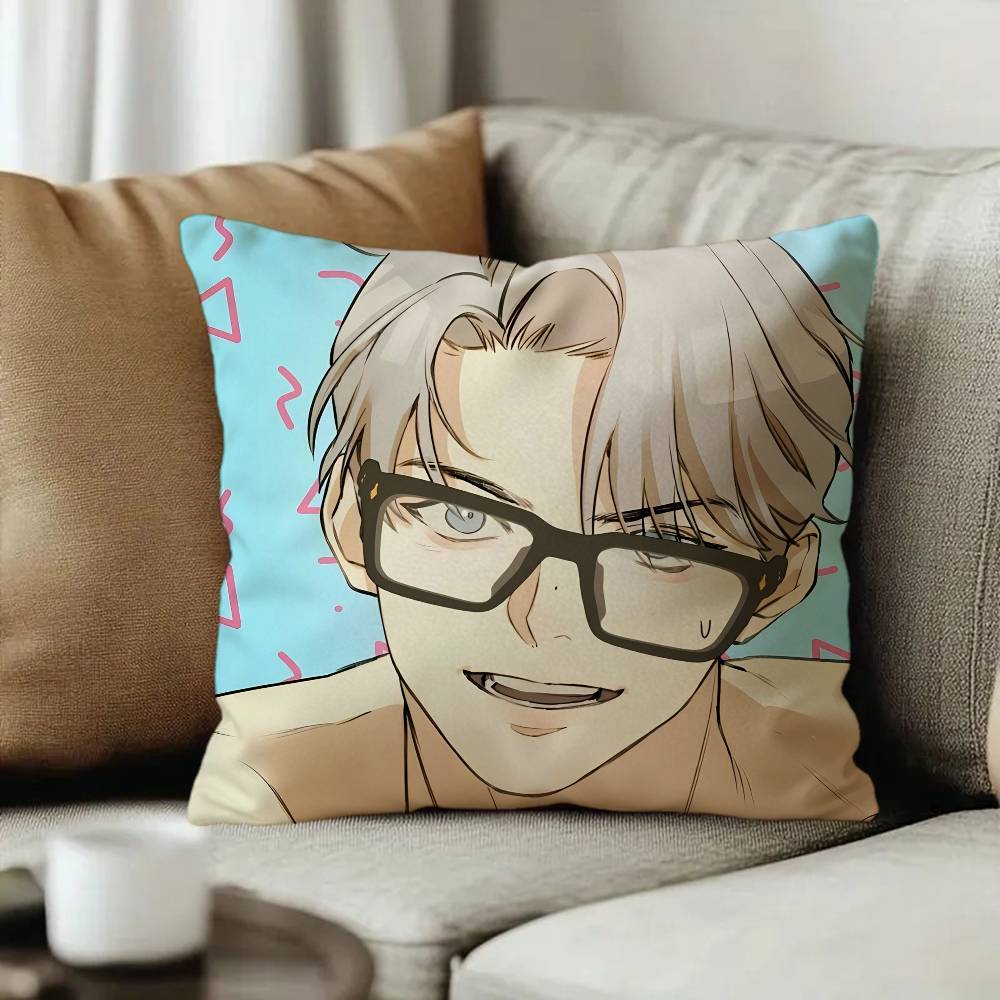 Nerd Project Bl Anime Personalized picture text home decorative pillows Household Gifts 45x45cm