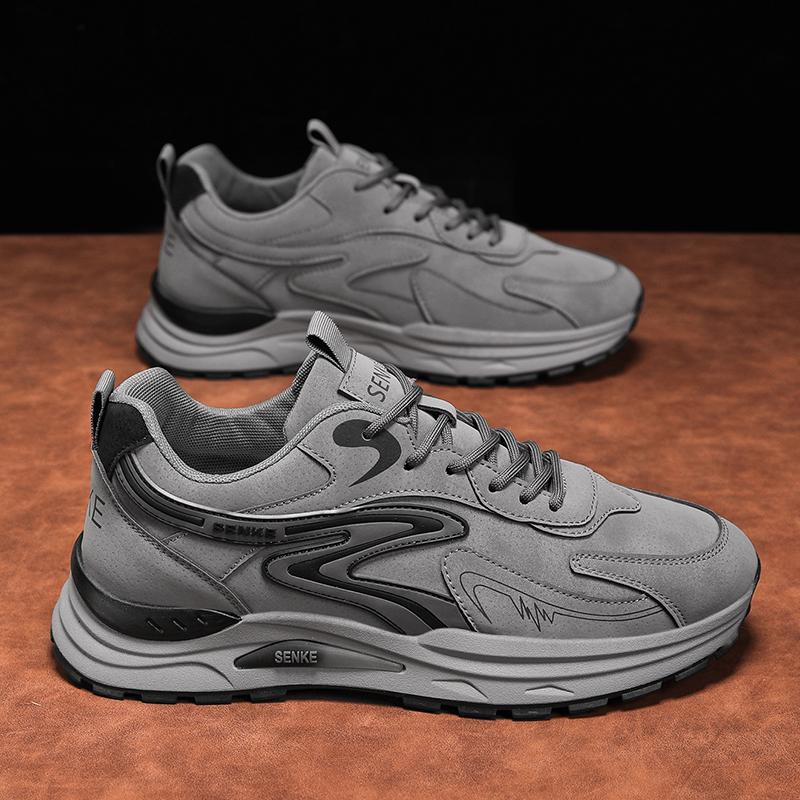 

Men S Shoes Spring New Casual Versatile Comfortable Fashion Trend Niche Non-Slip Wear-Resistant Retro Sneakers 45
