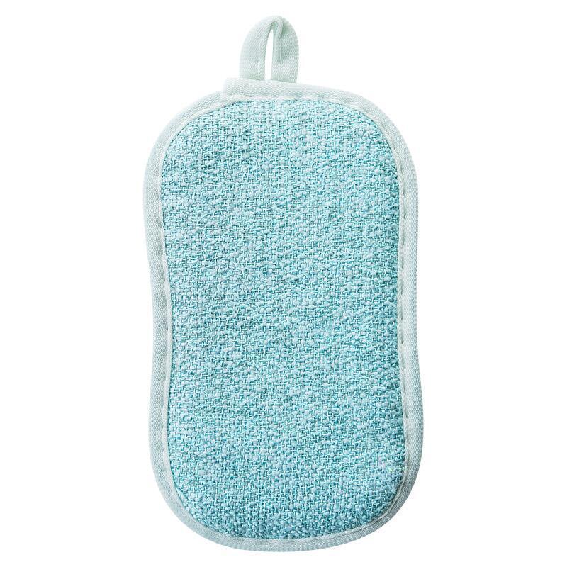 Household Kitchen Non-Scratch Cleaning Brush & Double-Sided Sponge