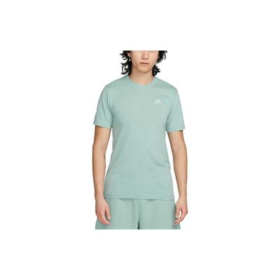 Camiseta Masculina Club Sportswear com Logo Bordado Gola Redonda Estampa Manga Curta Tops Mineral AR4999-310