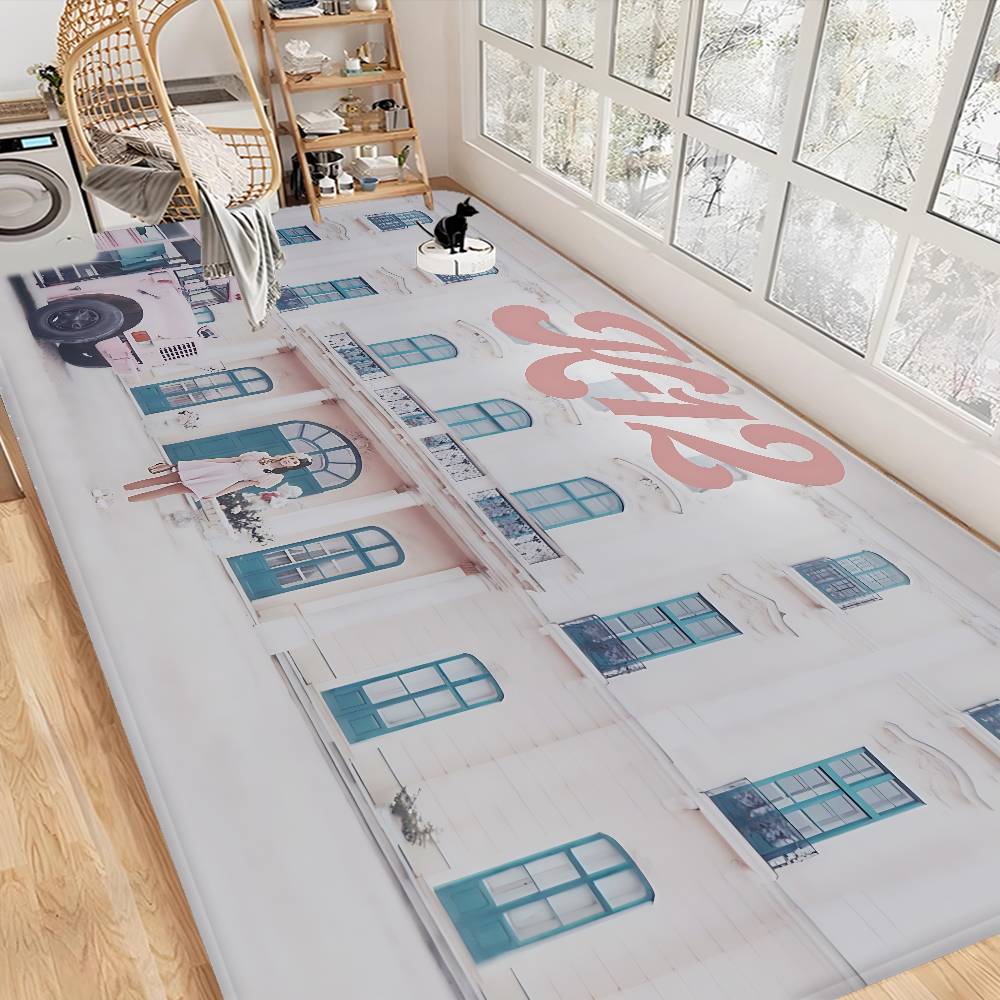 

M-Melanie M-Martinez Singer Bathroom Mat INS Style Soft Bedroom Floor House Laundry Room Mat Anti-skid Welcome Doormat 50x80cm