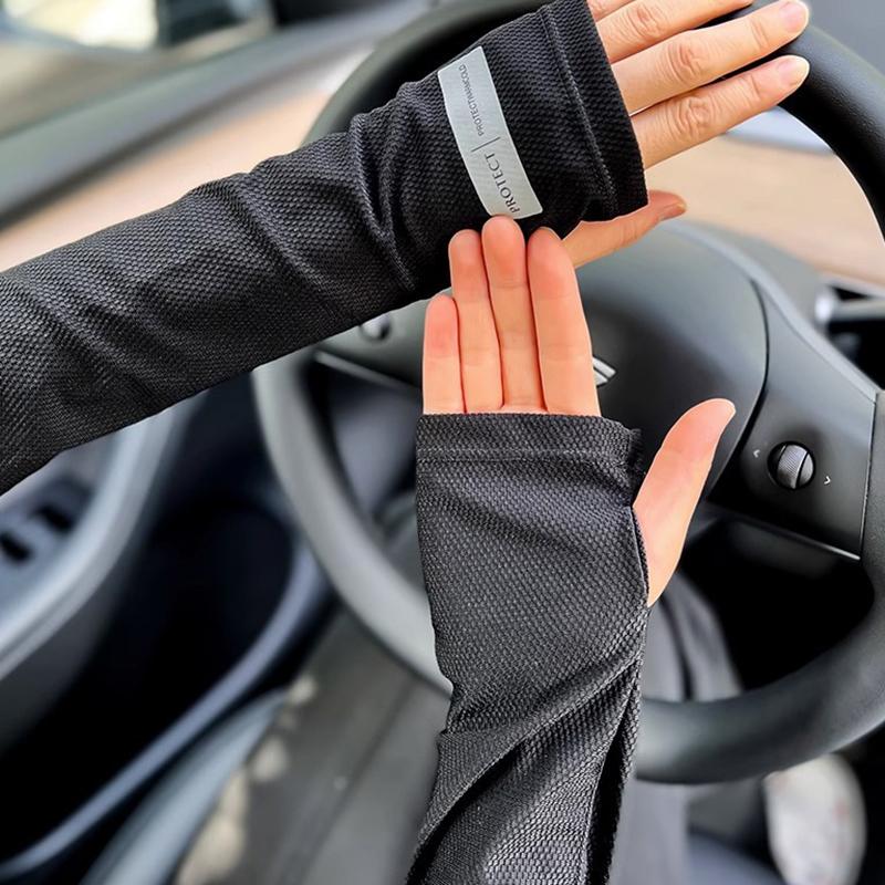 

Ice Sleeves For Woman Men S Sun Protection Japanese Summer Outdoor Uv Protection Loose Arm Sleeves Driving Outdoor Gloves сірий колір