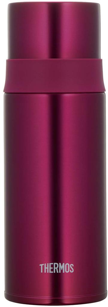 Termos Vattenflaska Rostfritt Stål Slim Flaska Vinröd 350ml BGD FFM-351
