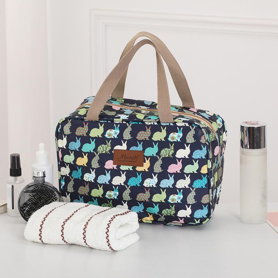 New Handheld Toiletry Bag Travel Business Trip Storage Bag Waterproof Shower Bag Handheld Toiletries Storage Bag