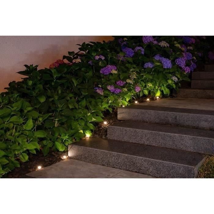 Solar Garland To Plant 10 White LEDs - GALIX - 5m - 0.5W - 100 Lumens - 8 Hours of Lighting