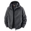 Winter fleece clothes men's and women's autumn and winter new hooded cardigan jacket thickened fleece thermal jacket hooded