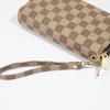 Women's Wallet New Vintage Trendy Printed Large Capacity Clutch Double Zipper Phone Bag