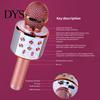 Live Microphone Wireless High Fidelity Intelligent Noise Cancelling Voice Control LED Bluetooth-compatible Lights Karaoke Funny Changer for Show