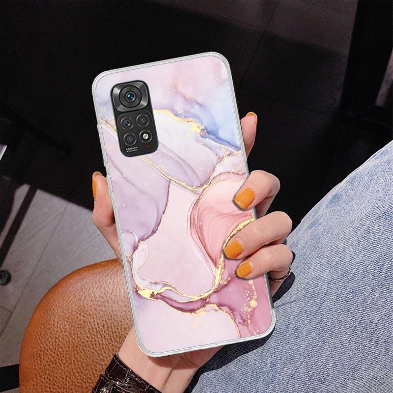 Granite Marble Phnoe Case for Phnoe Case for Xiaomi Redmi Note 15 14 14S 13 Pro Plus 12 12S 11S 11E 10S 10 11T 5G Unique Cover C