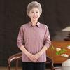 Lightweight Summer Blouse for Middle-Aged and Elderly Women