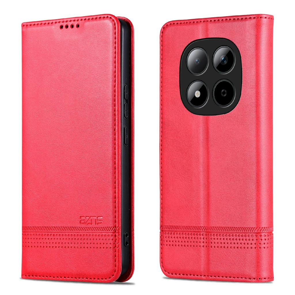 AZNS For Xiaomi Redmi Note 15 Pro 5G (Global) Case Cowhide Texture PU Leather Wallet Phone Cover