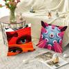 Abstract Eye Shapes Hand Moon Pillow Case Square Pillow Bedroom Sofa Leisure Comfort Cushion Car Living Room Home Decoration