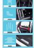Tempered Interior Protection Film for Porsche Cayenne: Gear Shift & Rear AC Screen