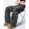 American High Street Scimitar Camouflage Overalls Men's and Women's Summer New Trendy Brand Ruffian Handsome Loose and Versatile Wide-leg Casual Pants