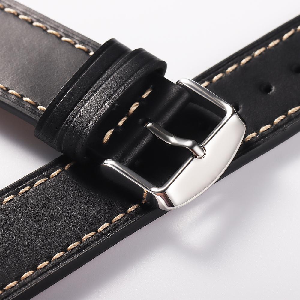 16mm 18mm 20mm 22mm Watchbands Metal Buckle Stainless Steel Pin Clasp Watch Accessories for Leather Band Strap Watch Buckle
