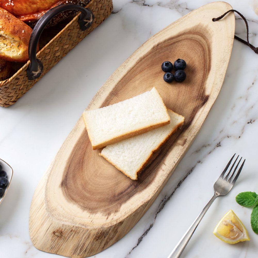 Irregular Shape Acacia Wood Cutting Board Rurual Style Charcuterie Serving Tray  Appetizer