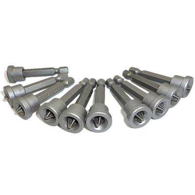 Power Tool-10Pcs Gypsum Board Drywall Ph2 Screwdriver Bit 50mm Bits To Locate Plaster Screw