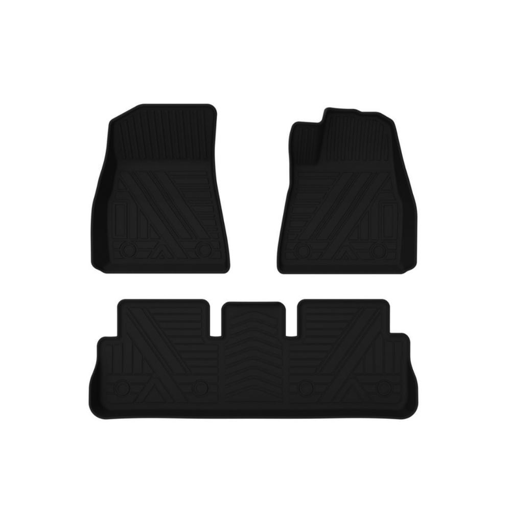 

3D подставка для ног для Tesla Model 3 Custom Floor Liner Полностью окруженные коврики RHD TPE Водонепроницаемый нескользящий ковер 2021-2022