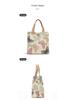 Stylish Bento Canvas Tote - Perfect Lunch Bag for Japanese Office Workers and Moms