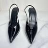 Luxury  Women Modern Sandals  Summer Pointed Toe Sexy Lady High Heels Shoes for Wedding Evening Party Stilettos