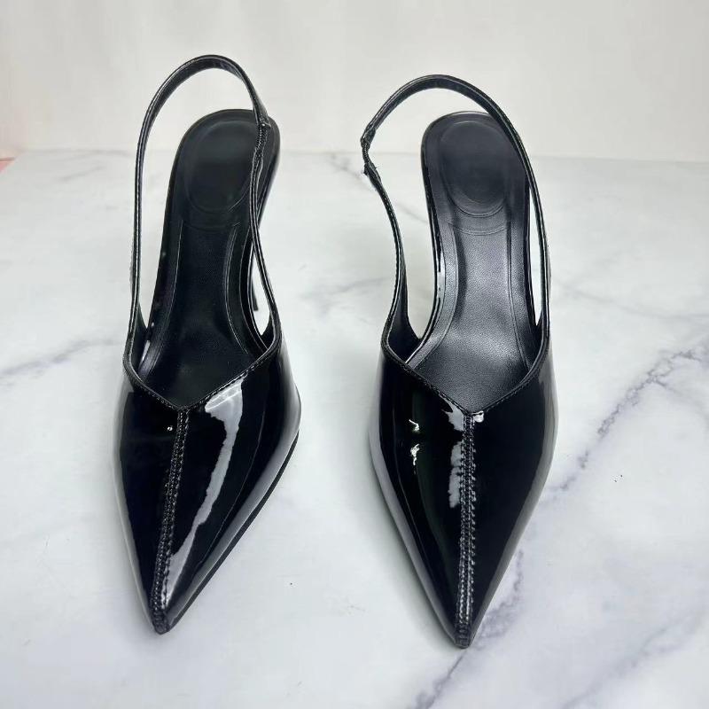 Luxury  Women Modern Sandals  Summer Pointed Toe Sexy Lady High Heels Shoes for Wedding Evening Party Stilettos