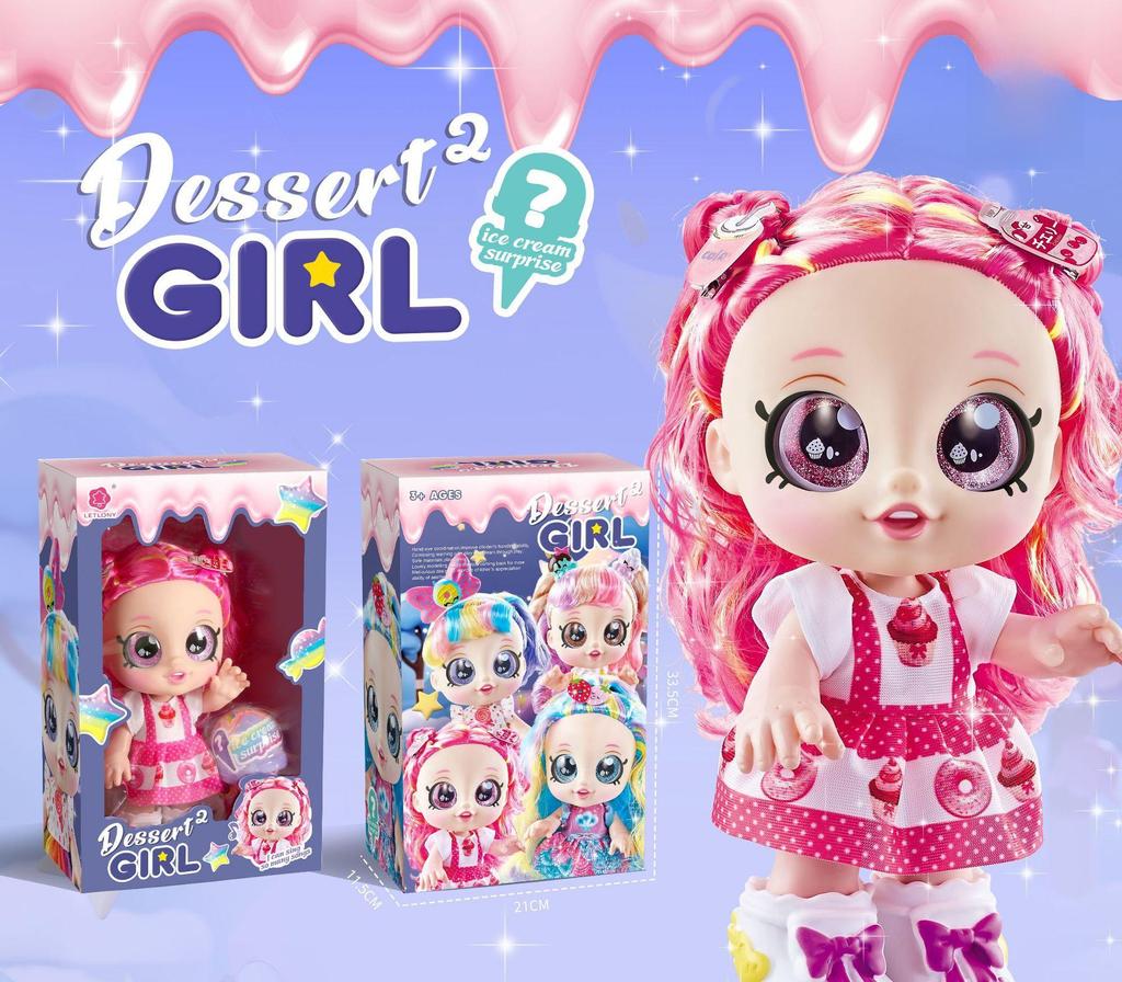 Kendi KID Puppe der zweiten Generation Eisprinzessin Spielhaus Geschenkset für Mädchen