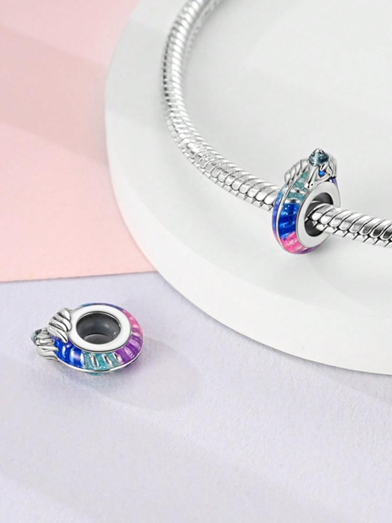 Family Love Four-Leaf Clover Beads Charm Copper Plated Fit Charms Copperoriginal Bracelet For Jewelry Making Diy Charm