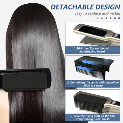 Klips do prostownicy, nasadka grzebieniowa, nasadka grzebieniowa do prostownicy, nasadka grzebieniowa do prostownicy do włosów
