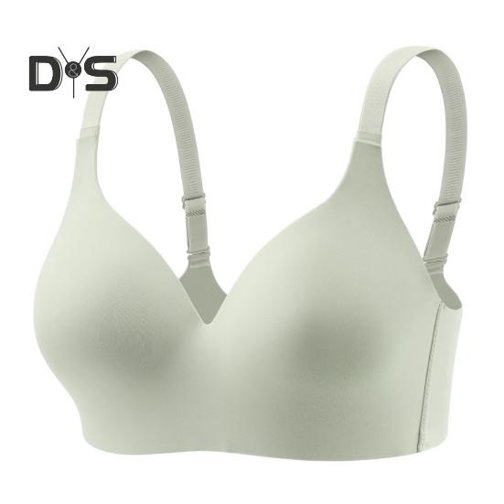 Damen-BH, verstellbarer Schultergurt, Push-up, klemmsicher, einfarbig, vollständige Abdeckung, bügellose Schnalle auf der Rückseite, Verschluss, 3/4-Schaumstoff-Cup, für den täglichen Sport, zum Pendeln
