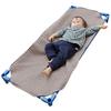 Niceday Mofua Ibul Cot Cover, Light Brown, Medium (58 X 101 Cm), 100% Cotton, Perfect for Naps, Daycare, Kindergarten, and Preschool, Cloud Pattern Qu