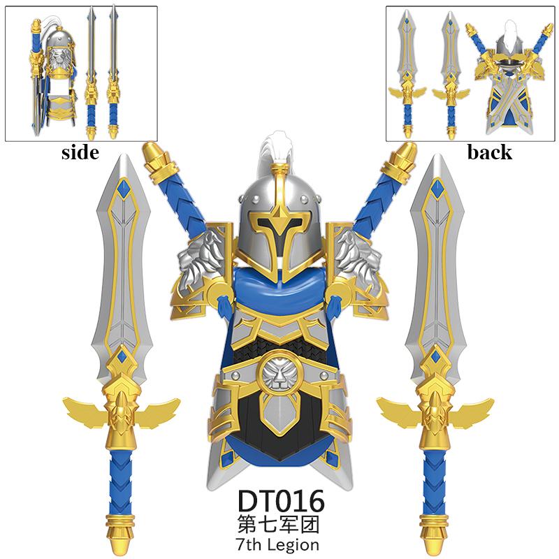 medieval Warcraft Strom Guard Featuring Arthas Accessories Scenes Building Blocks Figures Toy for Children Gifts DT8902 DT8904