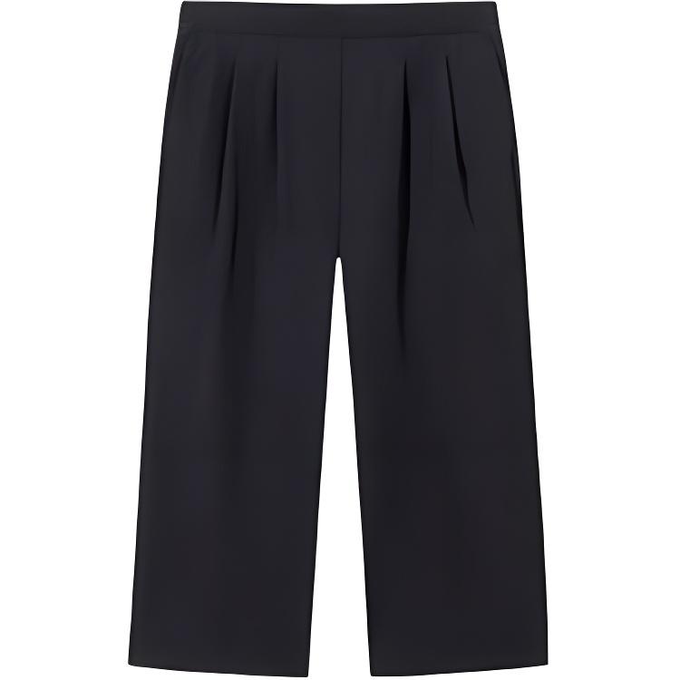 

Anta Training Series Simple Solid Color Straight Loose Casual Pants Women Bottoms Black 162527504-1