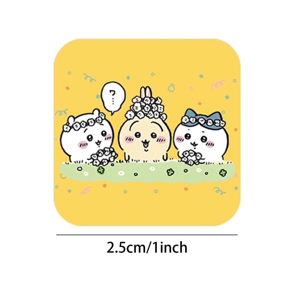 Hachiware Usagi Chiikawa Sticker Roll 500 Pcs Handmade Journal Decorative Gift Box Diy Craft Anime Room Wall Aesthetic Kpop
