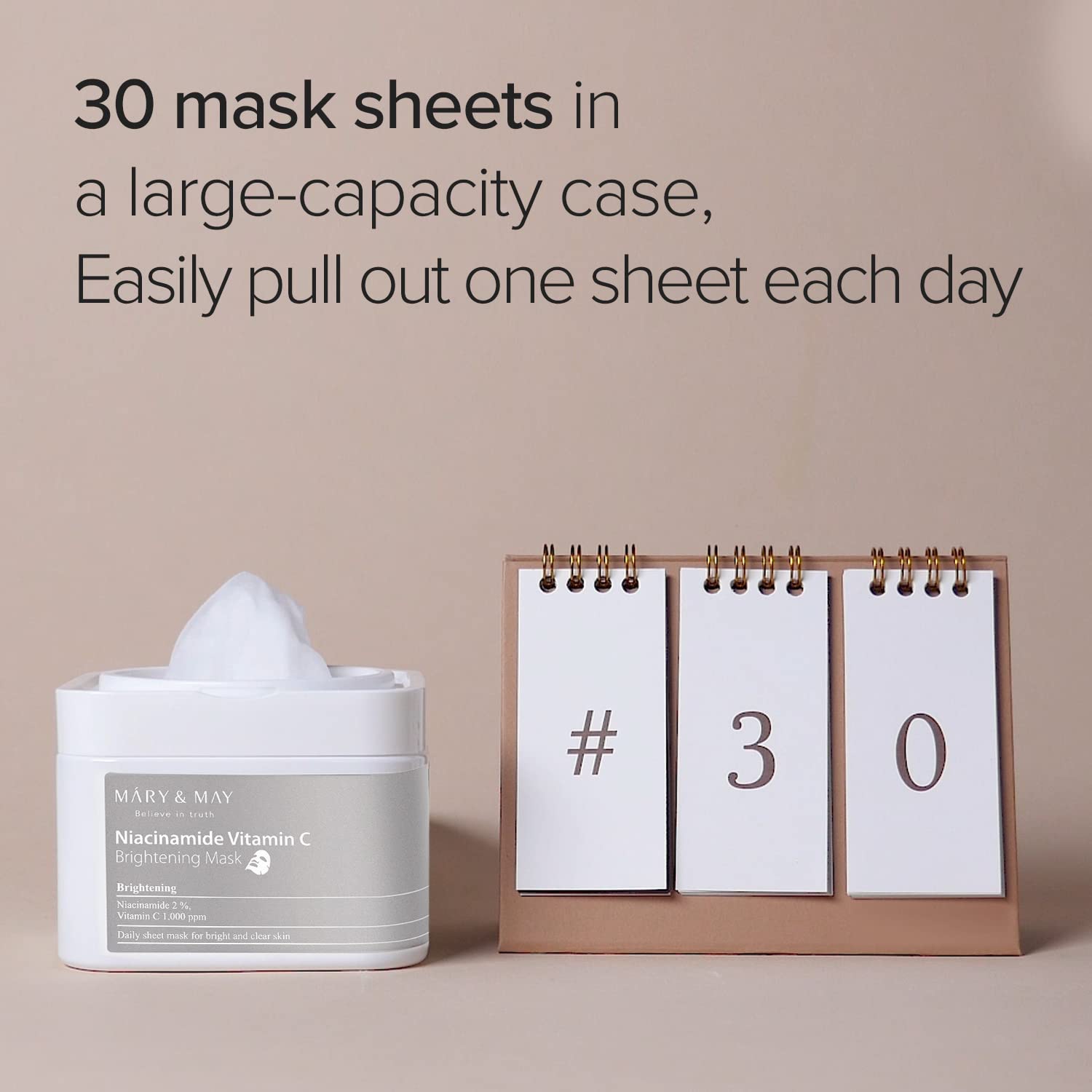 

Mary&May Niacinamide Vitamin C Brightening Mask 30ea AUTHENTIC STORE