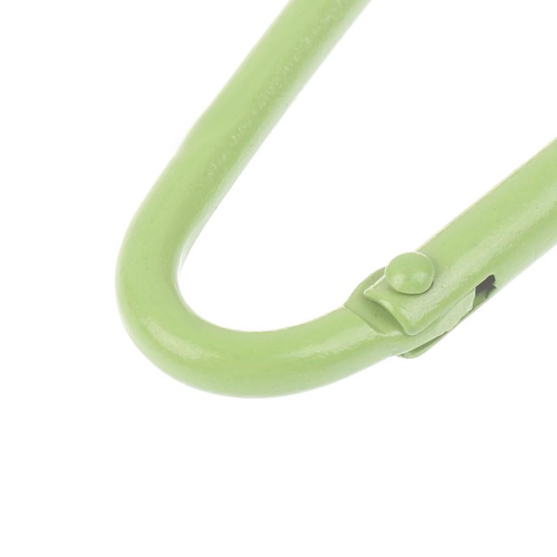 5 Stücke Aluminiumlegierung Bunte Karabinerschnallen Campingausrüstung Rucksackschnalle Wasserflasche Hängeschnalle Karabinerhaken Schlüsselanhänger