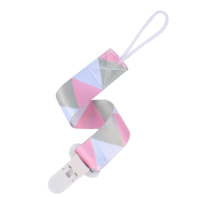 New Baby Pacifier Clip Chain Ribbon Dummy Holder Soother Pacifier Clips Leash Strap Nipple Holder for Infant Feeding Gift