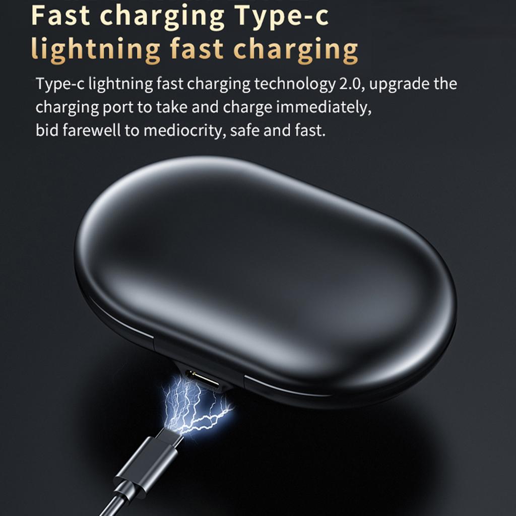 GT04 Wireless 5.4 rphones Music Hdphones Painless rhook rbuds Swtproof Sports Hdset Touch Control Noise Reduction Hands- with Dual Microphone R