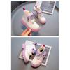 Fashion cute girls short boots autumn new soft-soled non-slip cartoon casual boots