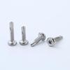410 Stainless Steel Flat Head Hex Self-Drilling Dovetail Guardrail Screw