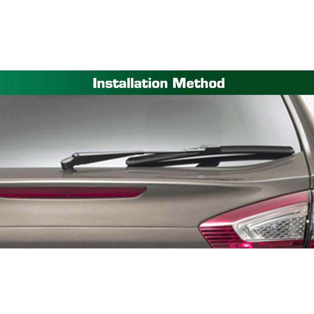 Rear Windshield Wipers Blades,Premium All-Season Wiper Blades Replacement For  Ford Mondeo Hatchback MK4 2007-2014