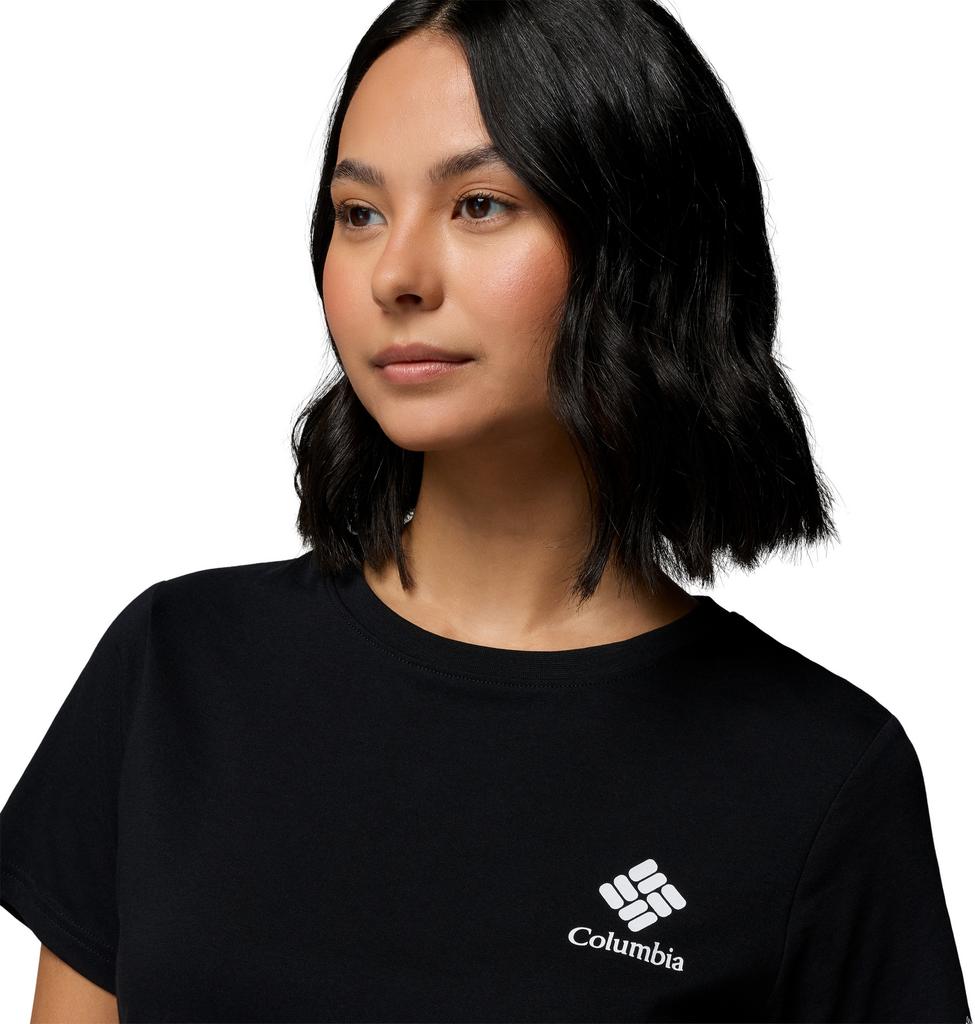 Columbia Rolling Bend Graphic Women' T-Shirt Black 2120021009 R